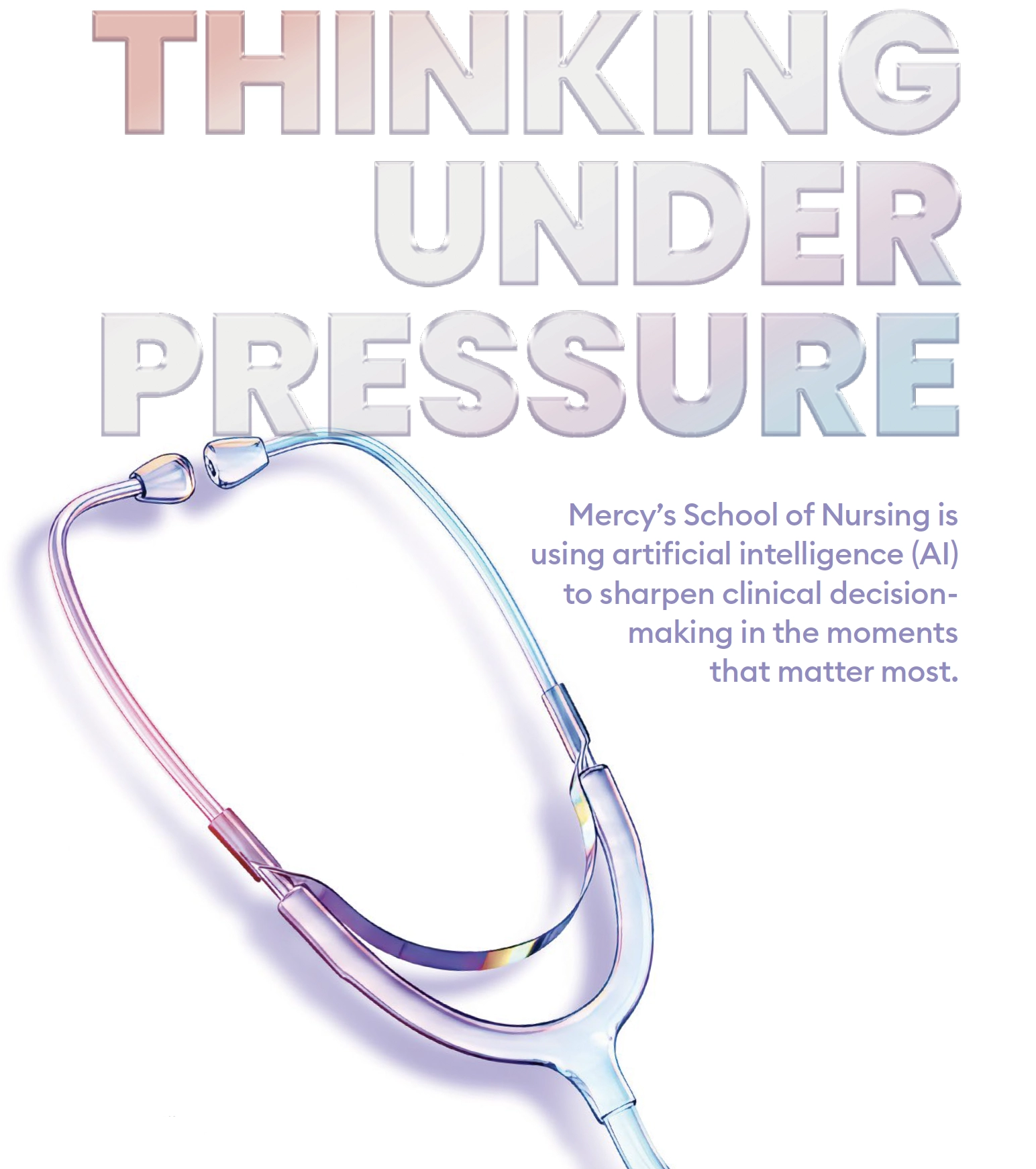 Thinking under pressure