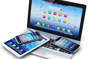 image of laptop and mobile devices