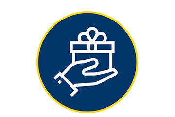 In-kind gift icon
