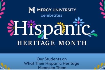 Mercy University Celebrates Hispanic Heritage Month poster