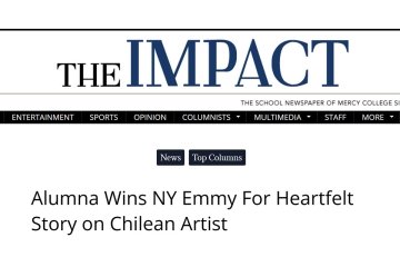 The Imoact headline Alumna Wins NY Emmy For Heartfelt Story on Chilean Artist