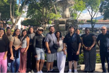 Nursing students on Guatemala trip 2025