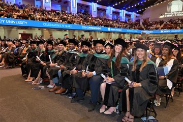 Mercy University graduates at Commencement 2026