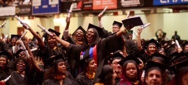 Students at Mercy Graduation