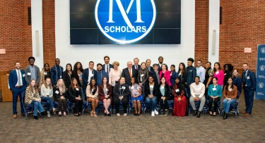 Mercy Scholars, donors and Mercy staff