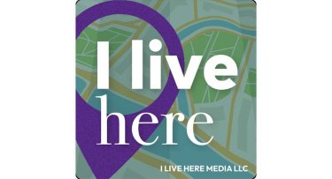 I Live Here podcast logo