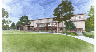 New fieldhouse rendering