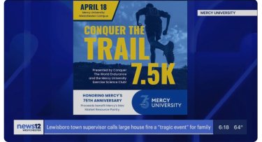 News 12 ran the Conquer the Trail 7.5K announcement