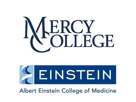 Mercy College & Albert Einstein College of Medicine logos