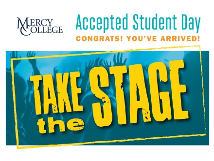 Accepted Student Day: Take the Stage