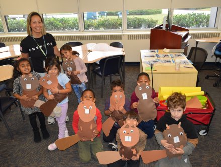 Saturday STEM Academy kids