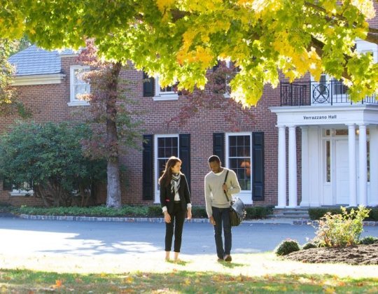 Outside Dobbs Ferry Campus