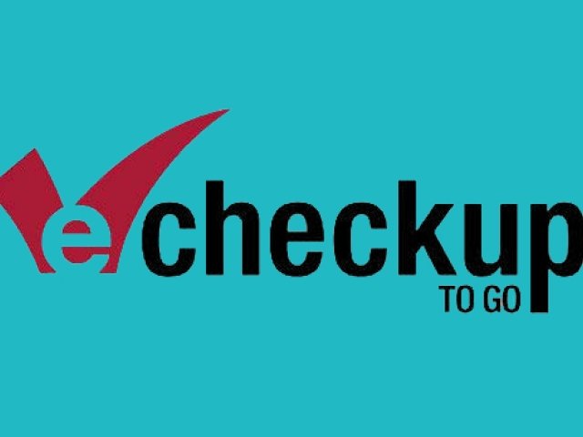 e-checkup to go logo