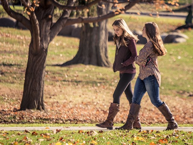 Students on Dobbs Ferry