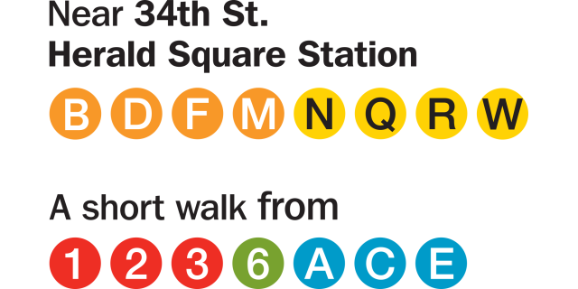 Manhattan transportation icons