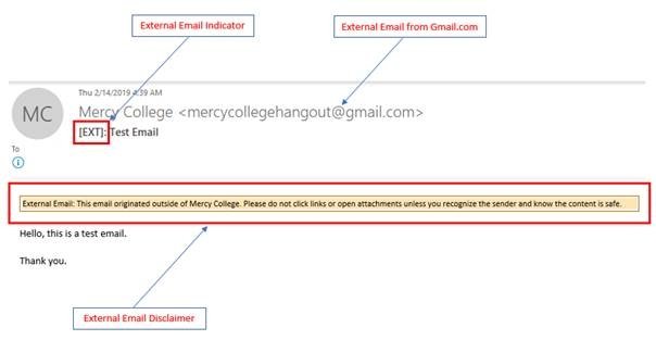 External Email Image