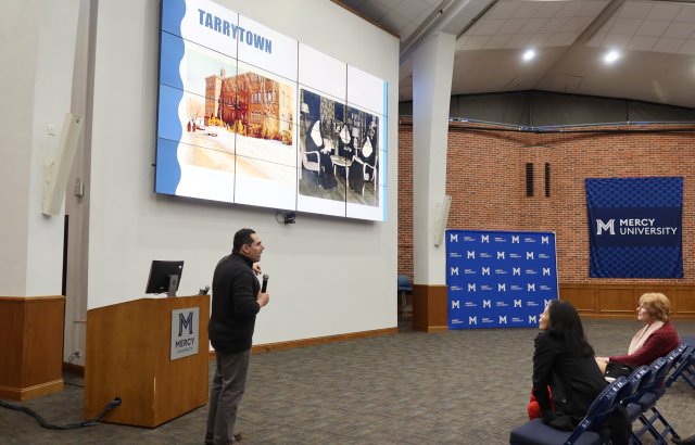 School of Education Dean Eric Martone discusses origins of Mercy