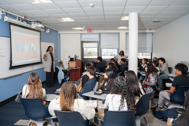 Workshop at MedTech & Finance Conference held at Mercy University's Westchester Campus