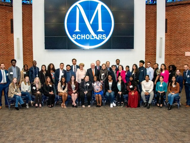 Mercy Scholars, donors and Mercy staff